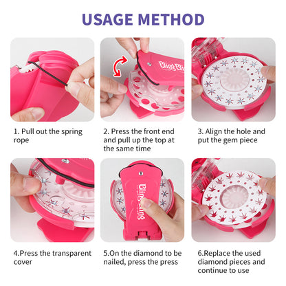 Makeup Toy Rhinestone Machine